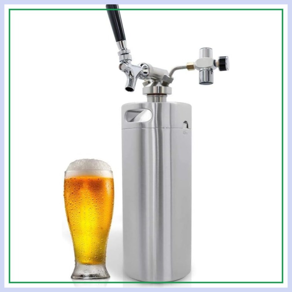 Craft Beer & Wine U- - Pressurized Growler Tap System - Stainless