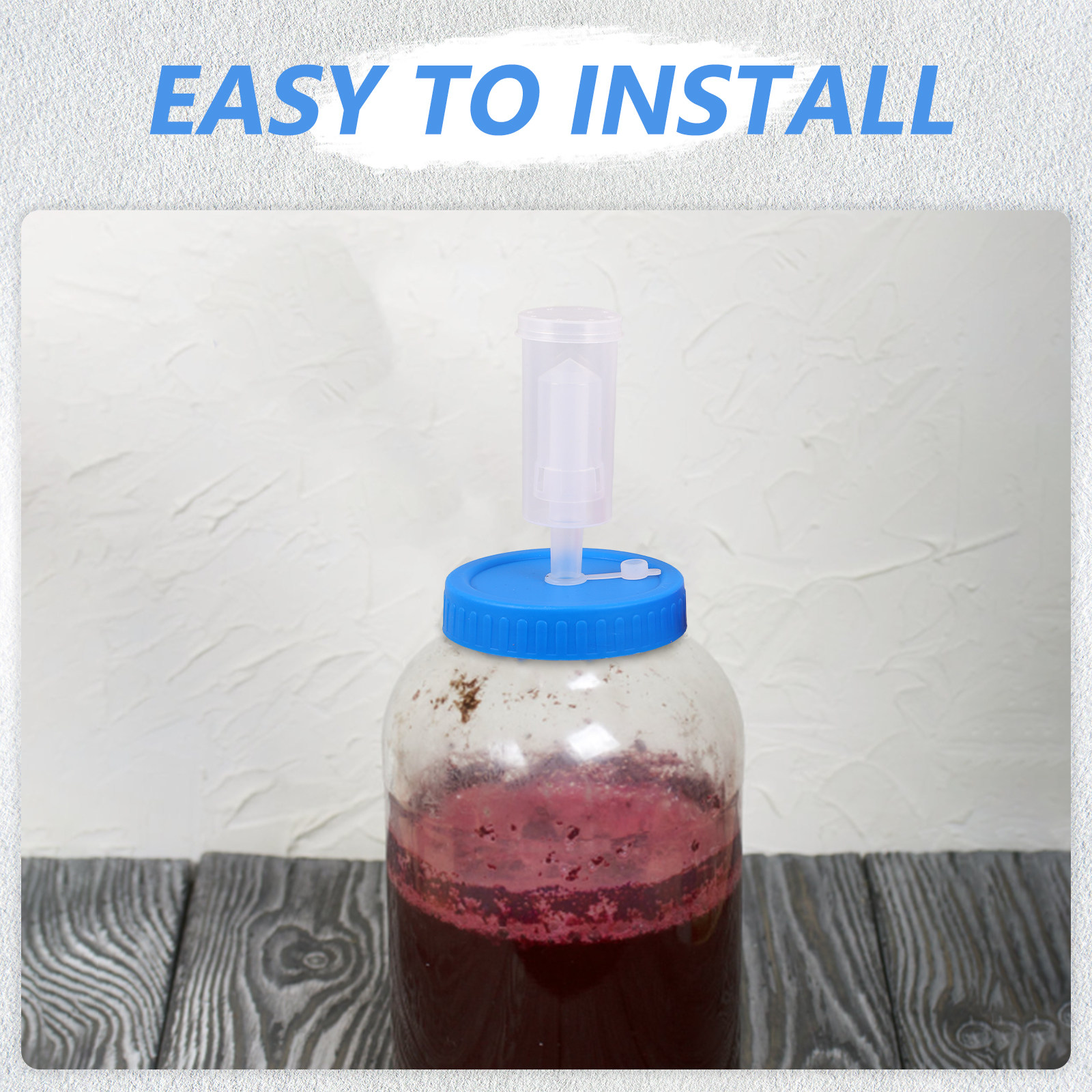 Wine Beer And Cider - 2Pcs 5 Gallon Airtight Fermentation Lid
