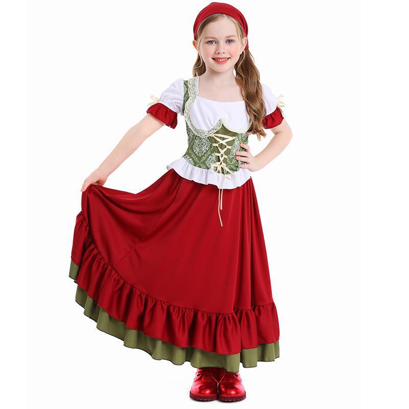 Wine Beer Festival - Halloween Wine Red Dance Skirt Children's