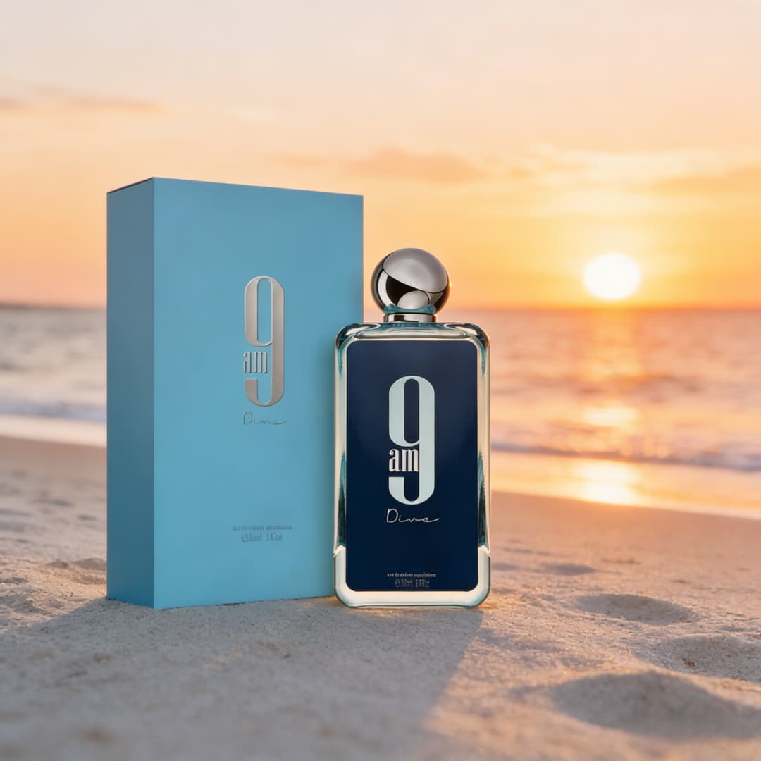 9am Dive EDP | Sleek blue glas - Wine&Beer Help บทวิจารณ์และราคา