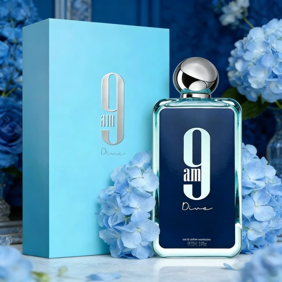 9am Dive EDP | Sleek blue glas - Wine&Beer Help บทวิจารณ์และราคา