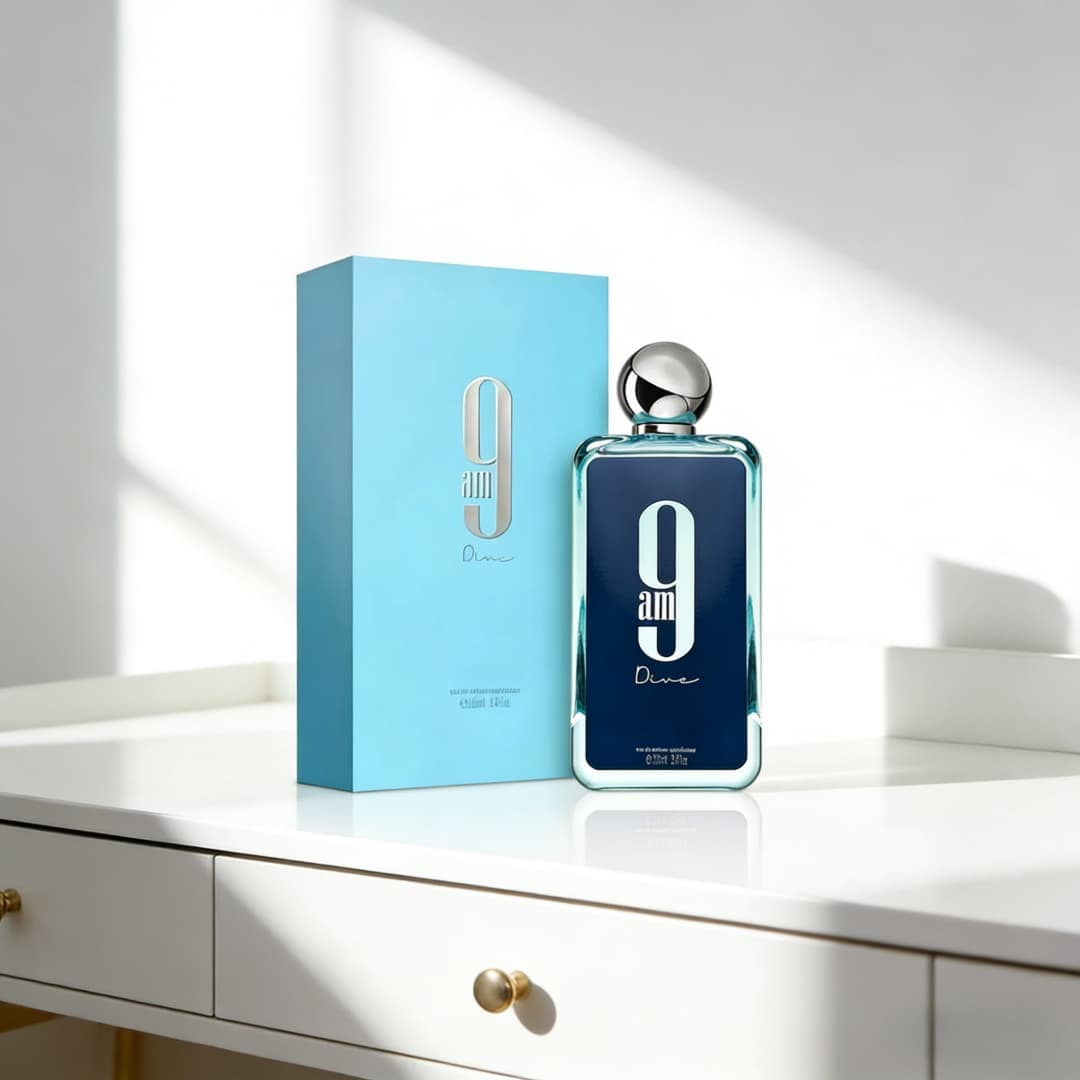 9am Dive EDP | Sleek blue glas - Wine&Beer Help บทวิจารณ์และราคา