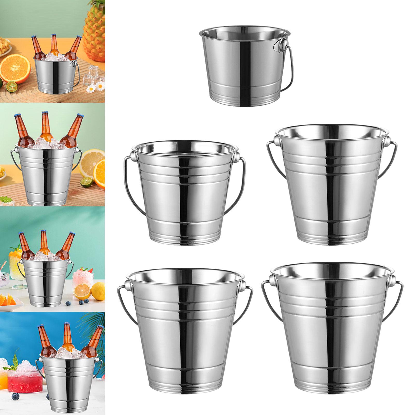 Stainless Steel Ice Bucket Sal - Ice Bucket Silver บทวิจารณ์และราคา