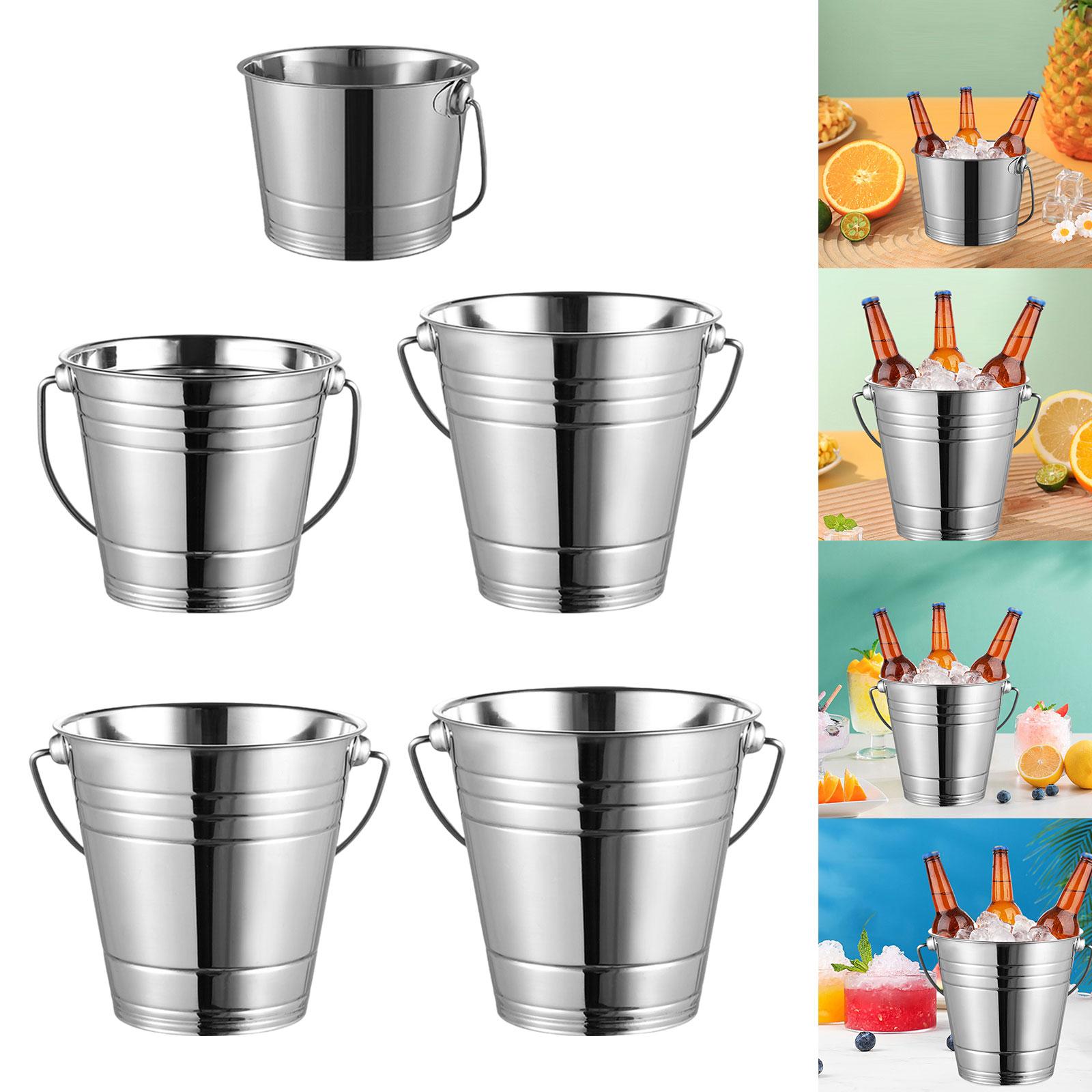 Stainless Steel Ice Bucket Sal - Ice Bucket Silver บทวิจารณ์และราคา