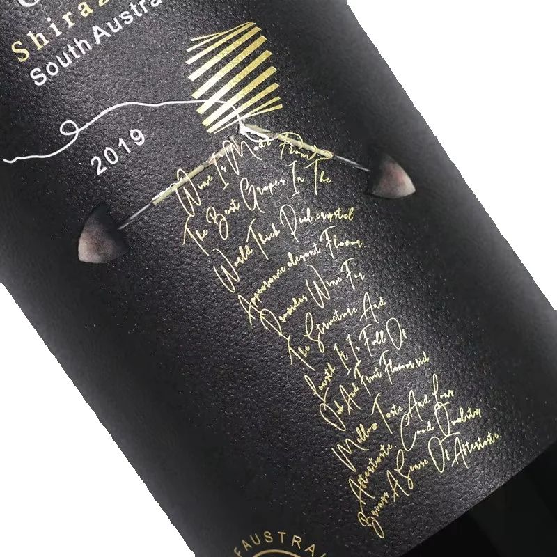 Custom Logo Wine Label Sticker - Wine Beer Logo บทวิจารณ์และราคา