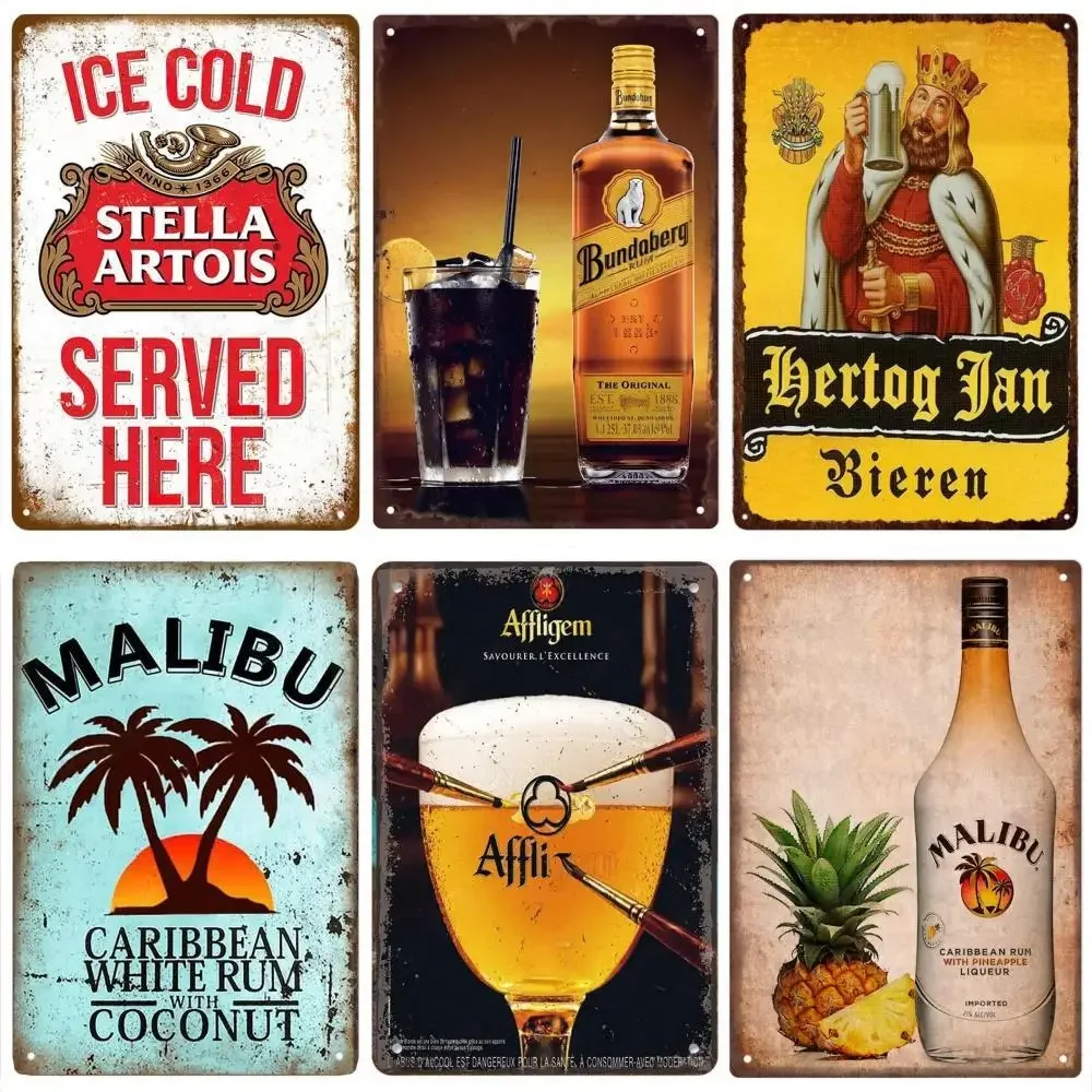 Retro Beer Brand MALIBU Wine M - Wine Beer Brand บทวิจารณ์และราคา