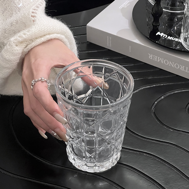2pcs 310ml Vintage Diamond Pat - Wine Beer The Whiskey บทวิจารณ์และราคา