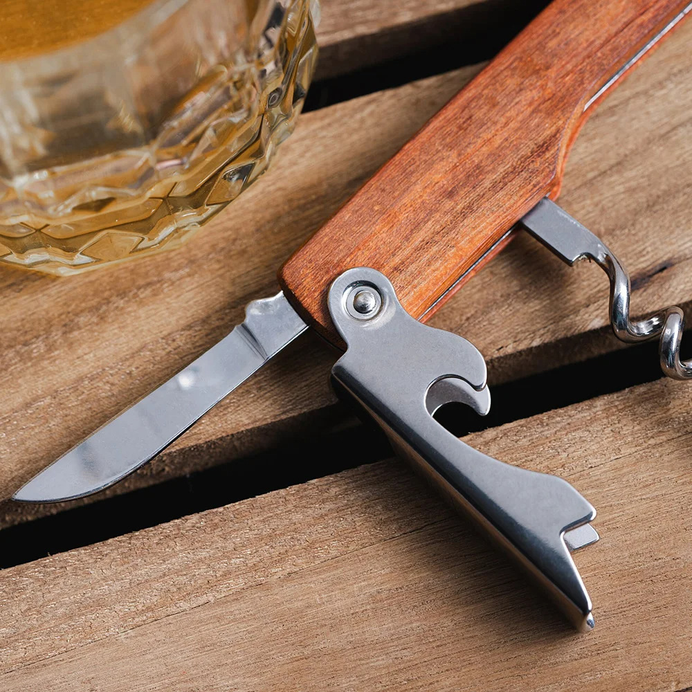 Personalised Logo Wood Handle  - Wine Beer Logo บทวิจารณ์และราคา