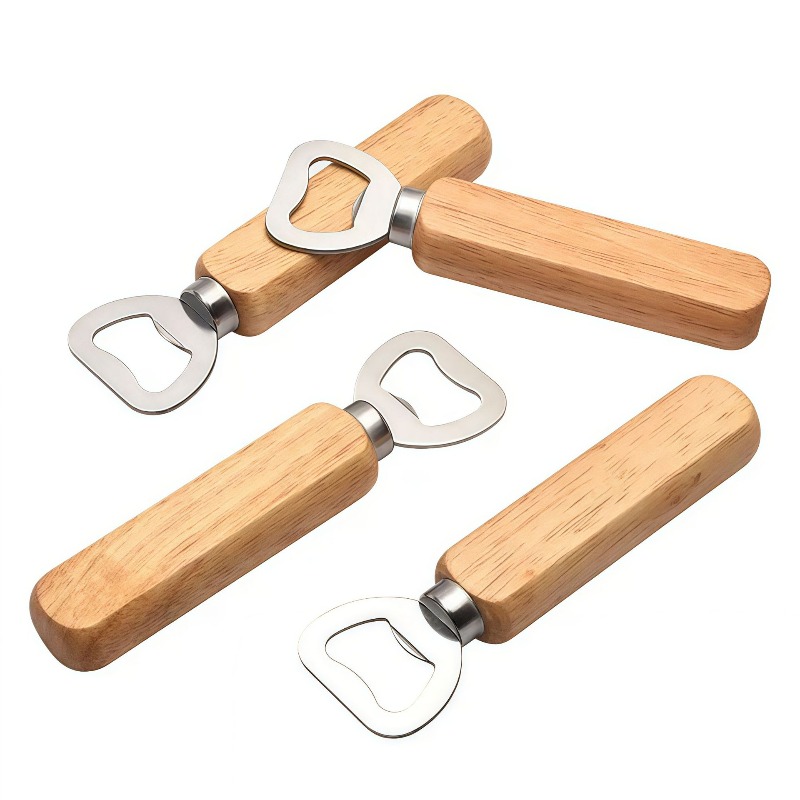 Wooden handle wine and beer bo - Wine Beer Logo บทวิจารณ์และราคา