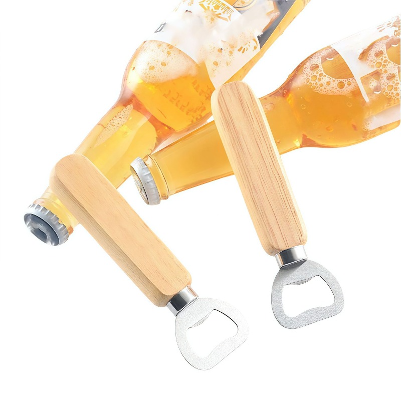 Wooden handle wine and beer bo - Wine Beer Logo บทวิจารณ์และราคา