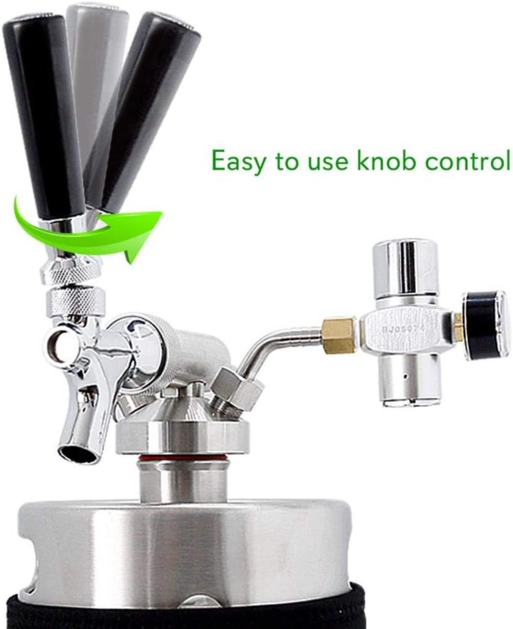Pressurized Growler Tap System - Craft Beer & Wine U- บทวิจารณ์และราคา