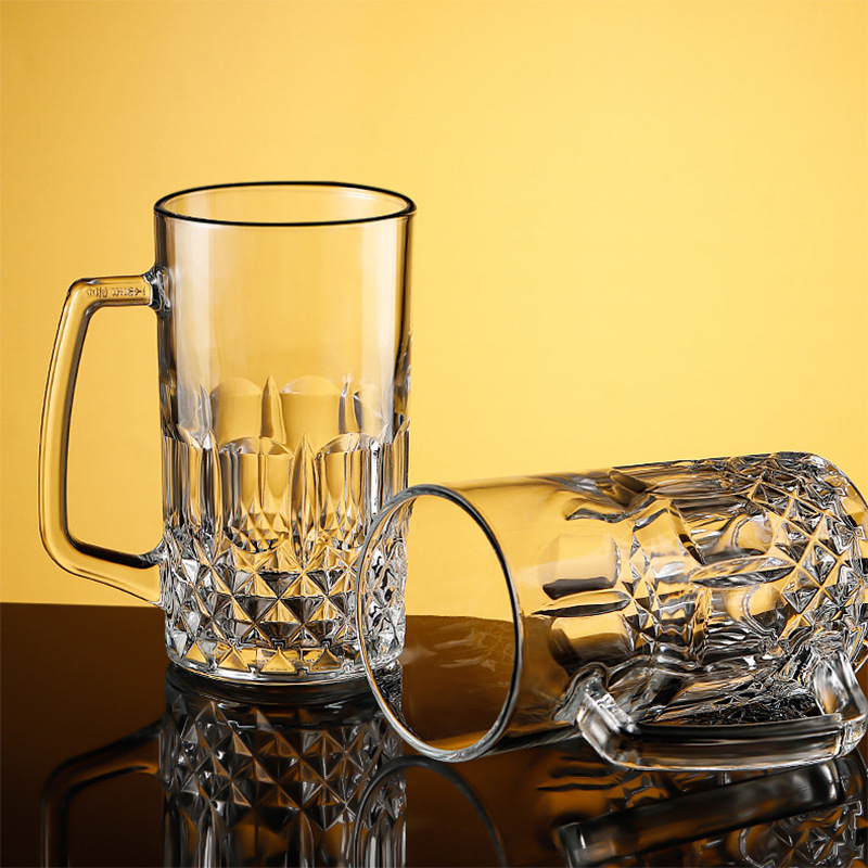 600ml/1000ml Beer Glass with H - Craft Beer & Wine U- บทวิจารณ์และราคา