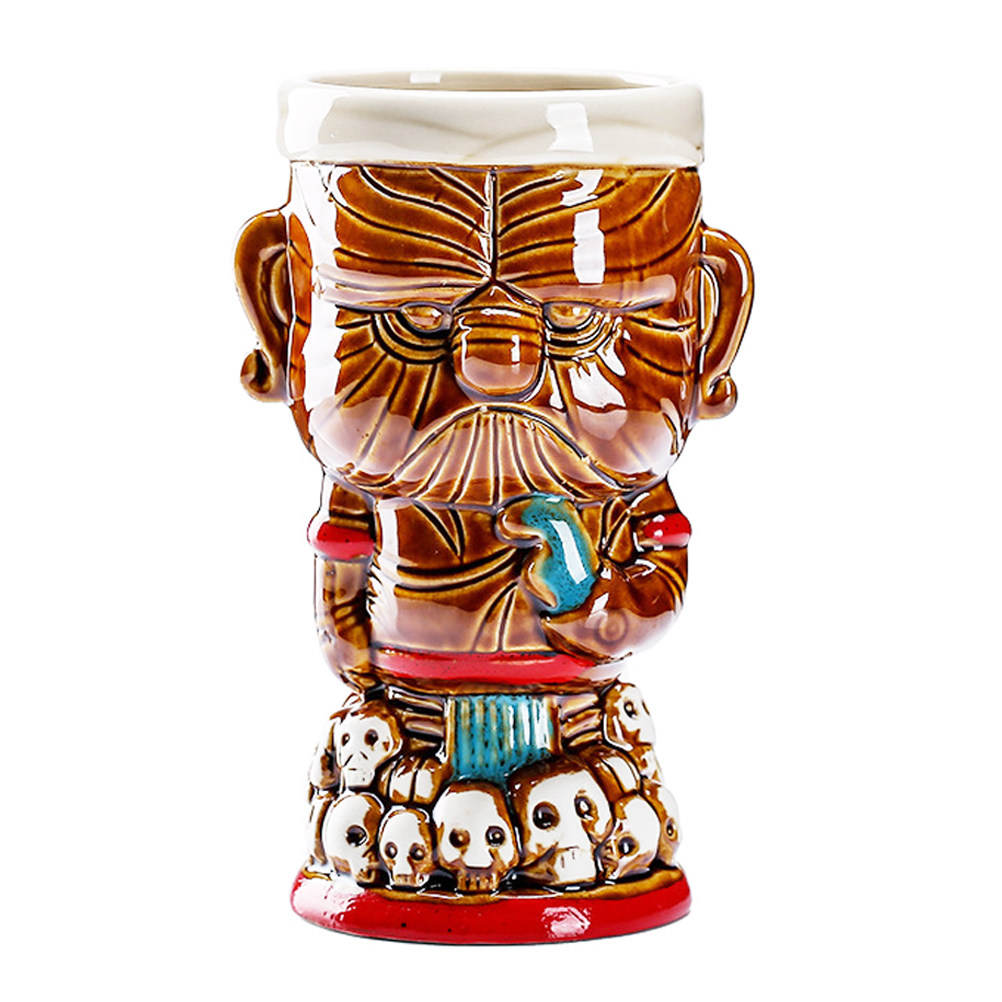 1Pcs Ceramic Native Chief Wine - Wine Beer The Whiskey บทวิจารณ์และราคา