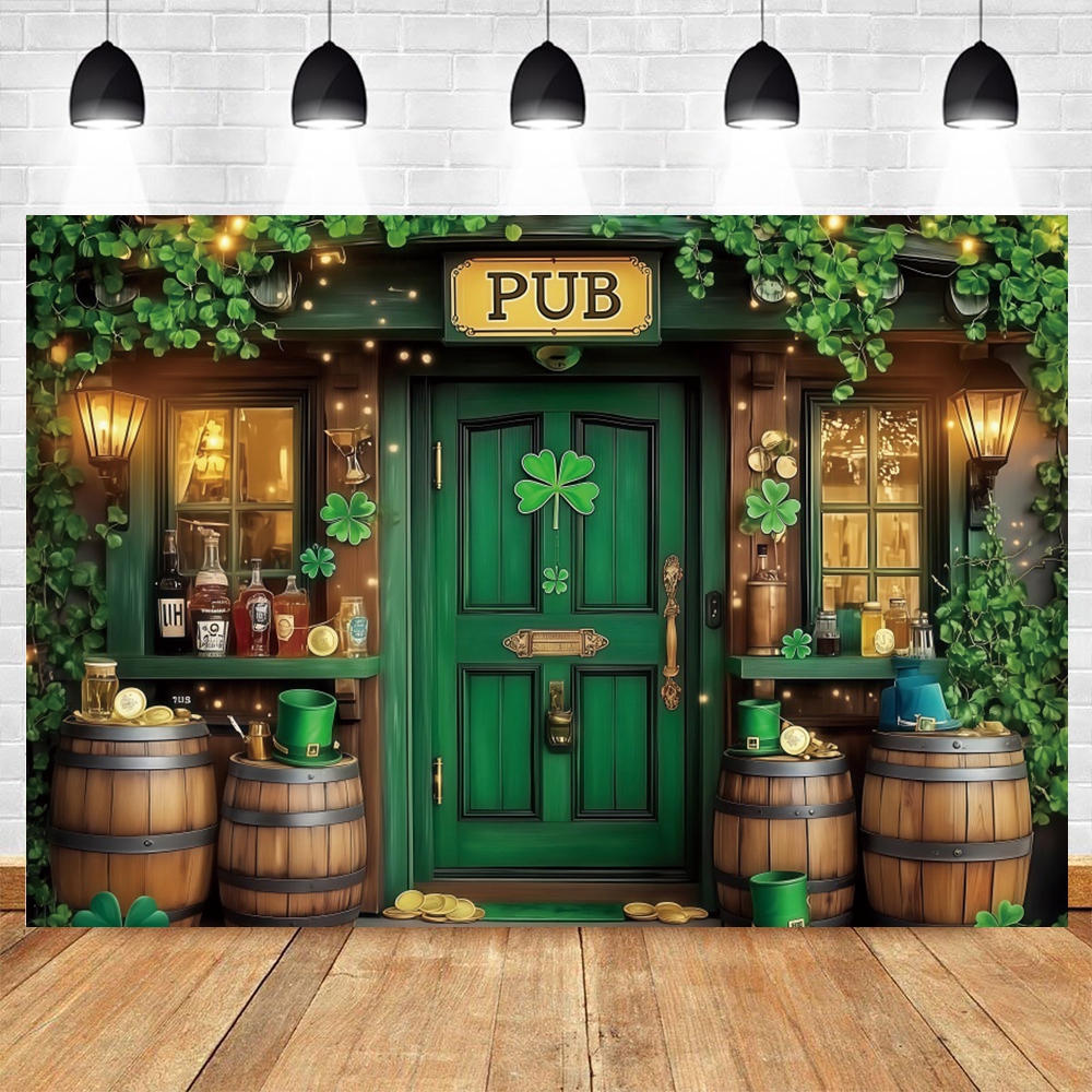 St. Patrick's Day Backdrop Ban - Wine Beer Festival บทวิจารณ์และราคา