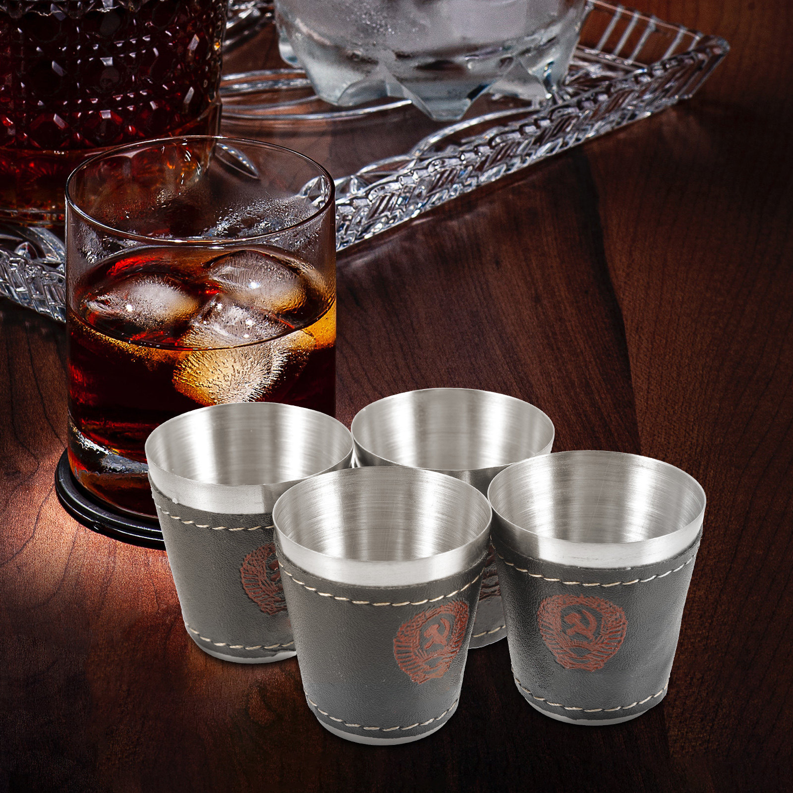 1Set Stainless Steel Wine Cup  - Wine Beer The Whiskey บทวิจารณ์และราคา