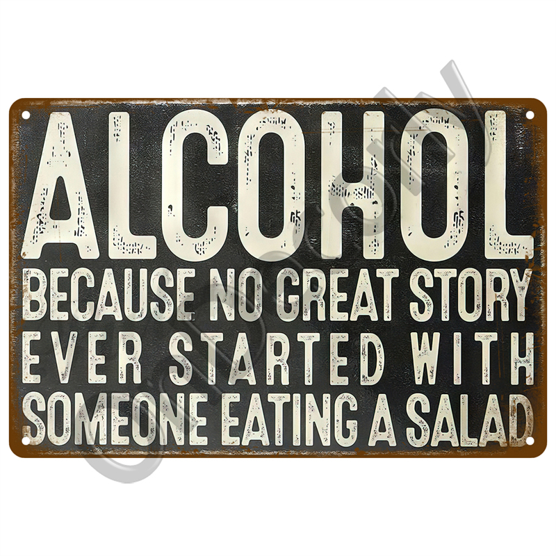 Home Beer Brand Plaque Vintage - Wine Beer Brand บทวิจารณ์และราคา