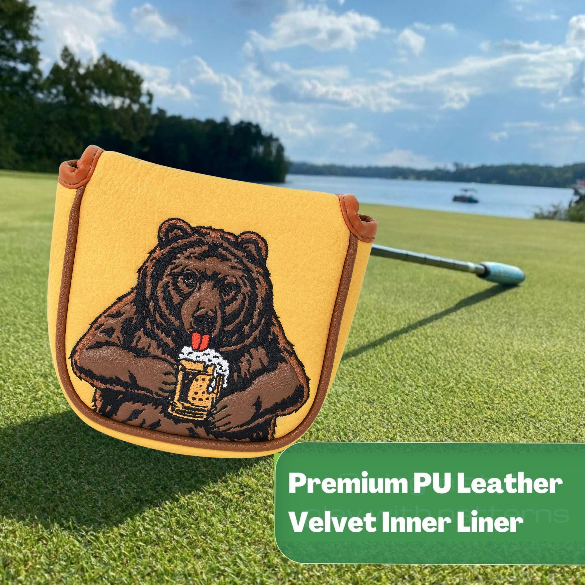 Golf Club Head Cover Golf Head - Beer & Wine Jockey Plaza Shopping บทวิจารณ์และราคา