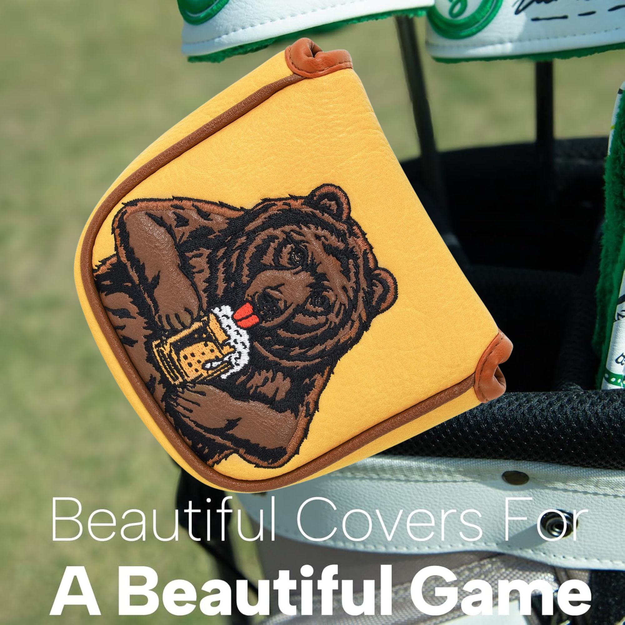 Golf Club Head Cover Golf Head - Beer & Wine Jockey Plaza Shopping บทวิจารณ์และราคา