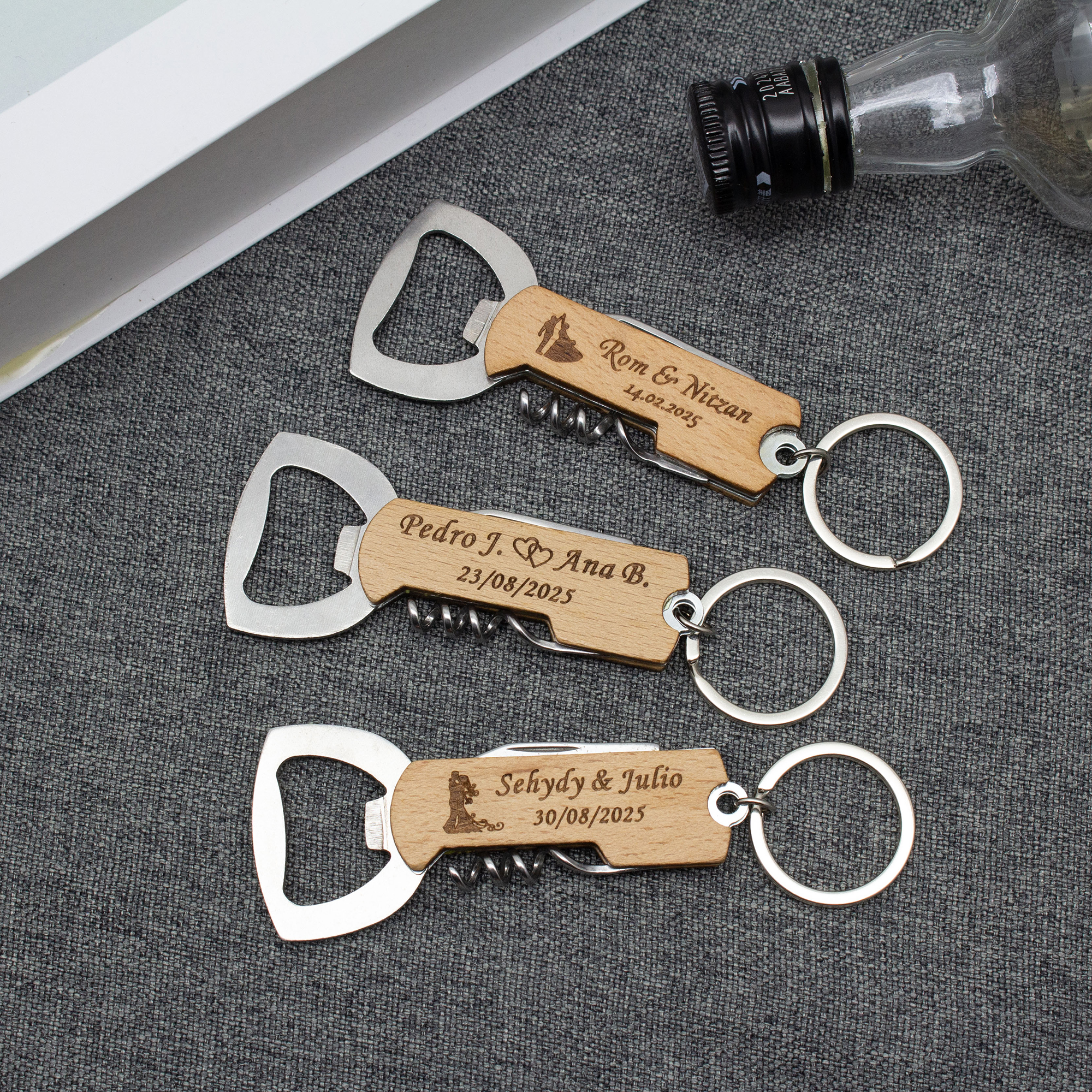 50*Personalized Beer/Wine Bott - Wine Beer Logo บทวิจารณ์และราคา