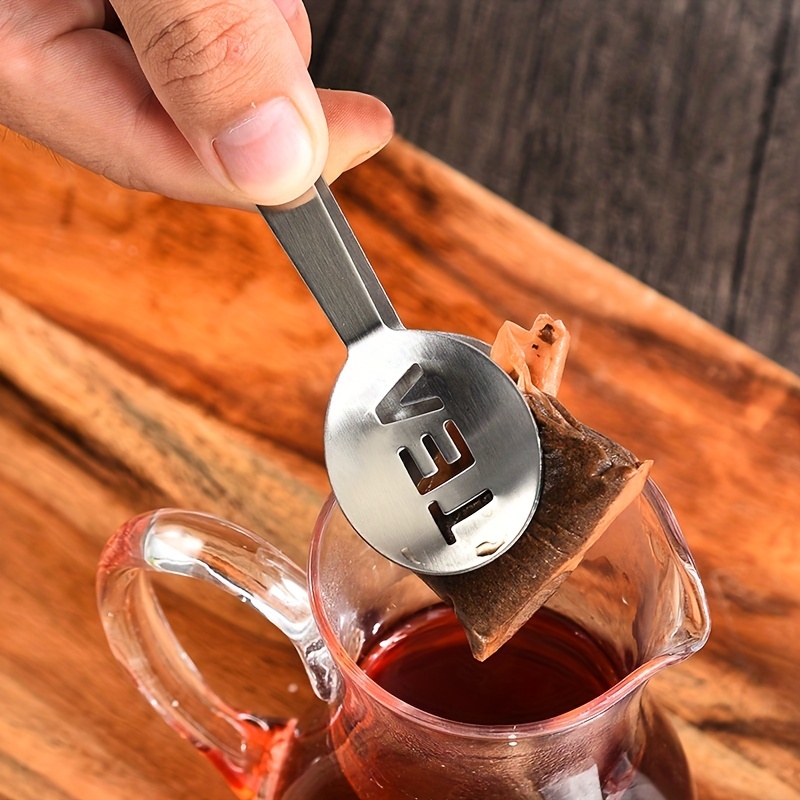 1pc Tea Bag Squeezer Stainless - Ice Bucket Silver บทวิจารณ์และราคา