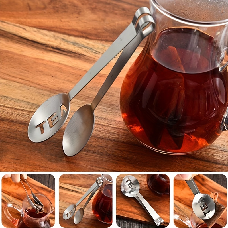 1pc Tea Bag Squeezer Stainless - Ice Bucket Silver บทวิจารณ์และราคา