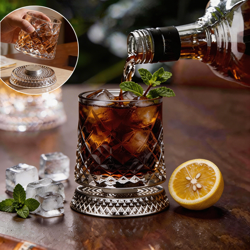 280ml Rotate Whiskey Glasses w - Wine Beer The Whiskey บทวิจารณ์และราคา