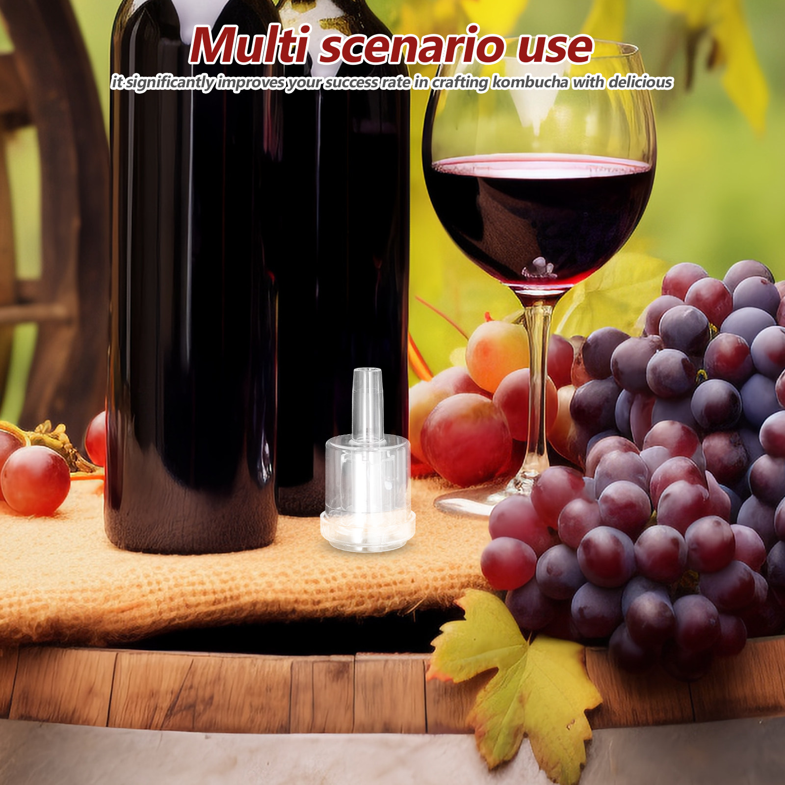 3Pcs Fermentation Airlocks One - Wine Beer And Cider บทวิจารณ์และราคา