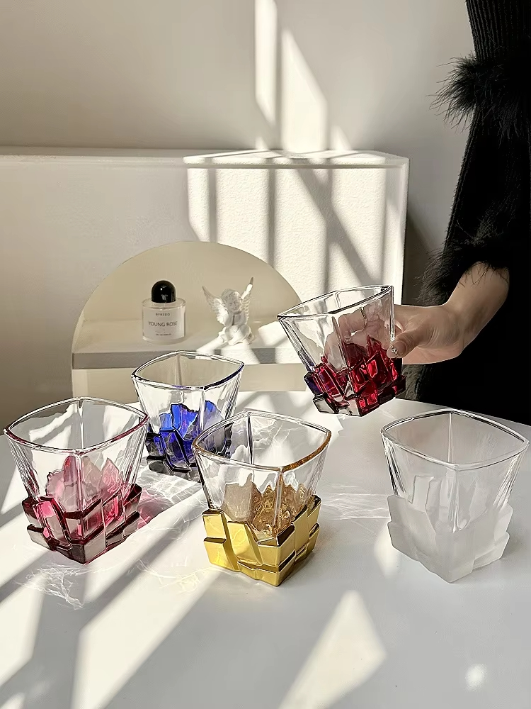 Space Gold Ice Cube Cup Artist - Wine Beer The Whiskey บทวิจารณ์และราคา