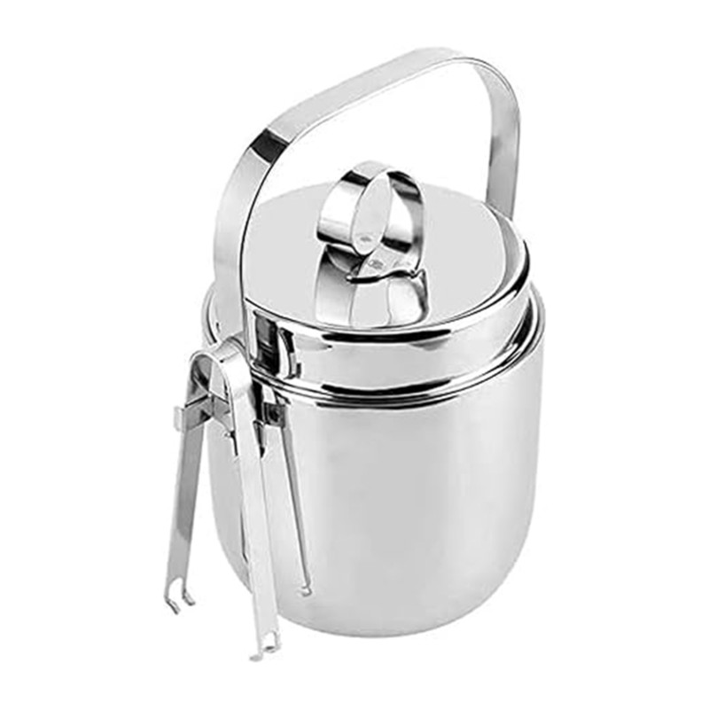ABRE-Ice Bucket In Stainless S - Ice Bucket Silver บทวิจารณ์และราคา