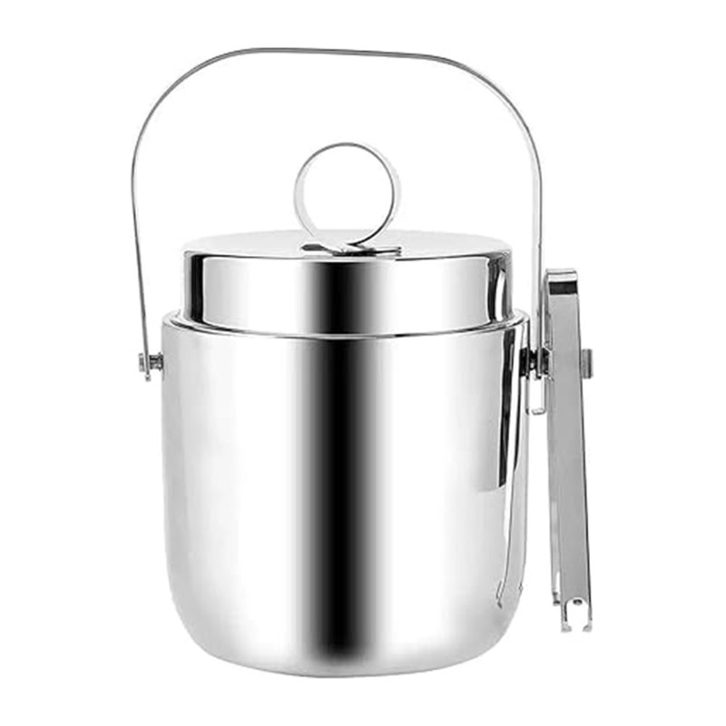 ABRE-Ice Bucket In Stainless S - Ice Bucket Silver บทวิจารณ์และราคา