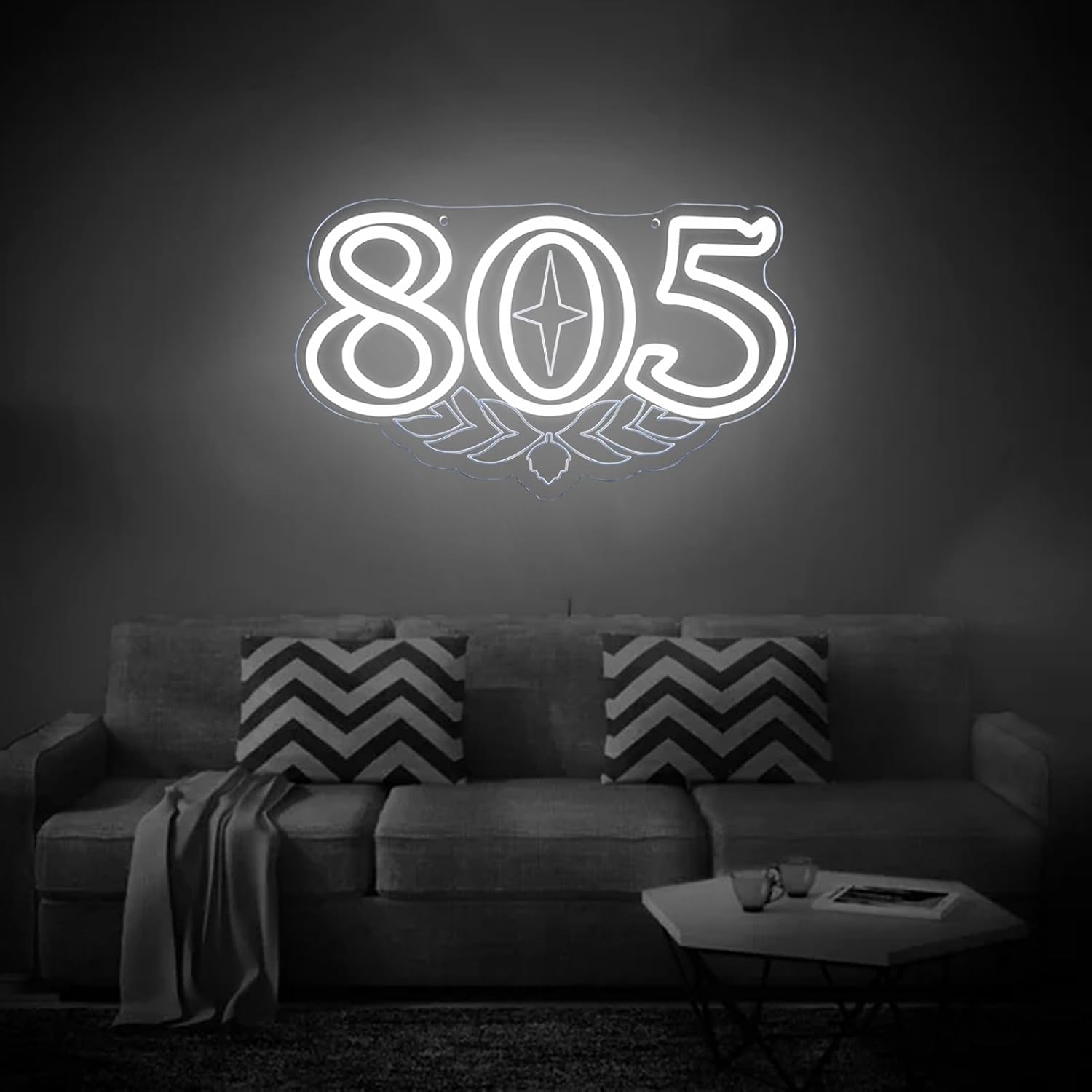 805 Neon Sign Beer Bar Art Wal - Beer & Wine Jockey Plaza Shopping บทวิจารณ์และราคา
