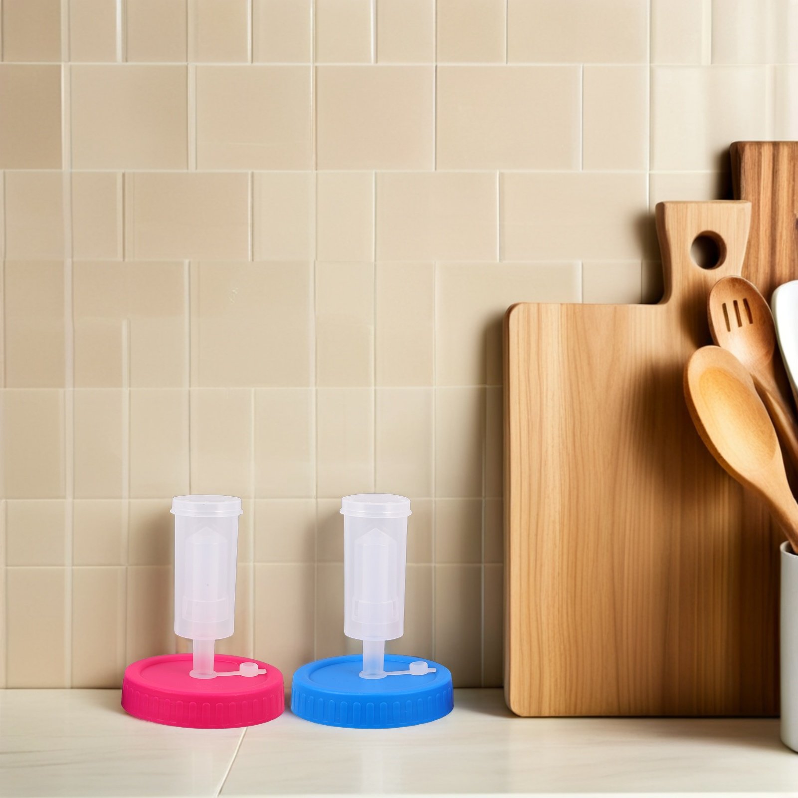 2Pcs Airtight Fermentation Lid - Wine Beer And Cider บทวิจารณ์และราคา