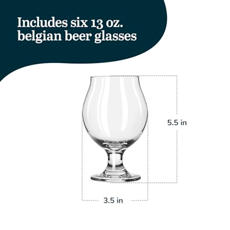 entials Beer Glasses, 13 oz, C - Craft Beer & Wine U- บทวิจารณ์และราคา