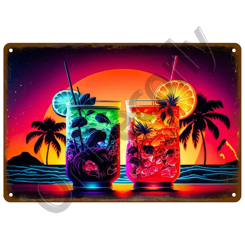Metal Sign Whiskey Wine Alcoho - Wine Beer Brand บทวิจารณ์และราคา