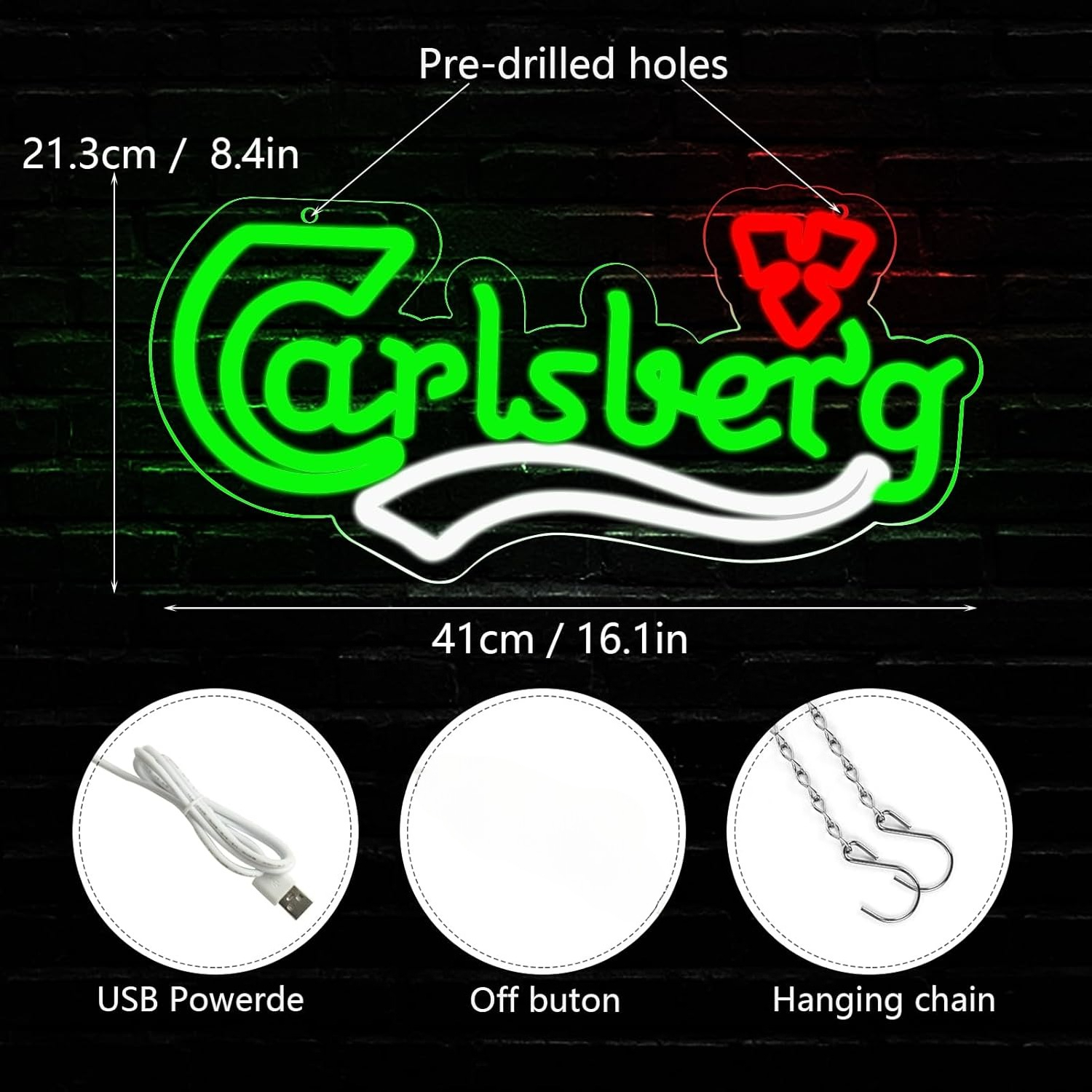 Beer Neon Sign Business USB Le - Beer & Wine Jockey Plaza Shopping บทวิจารณ์และราคา