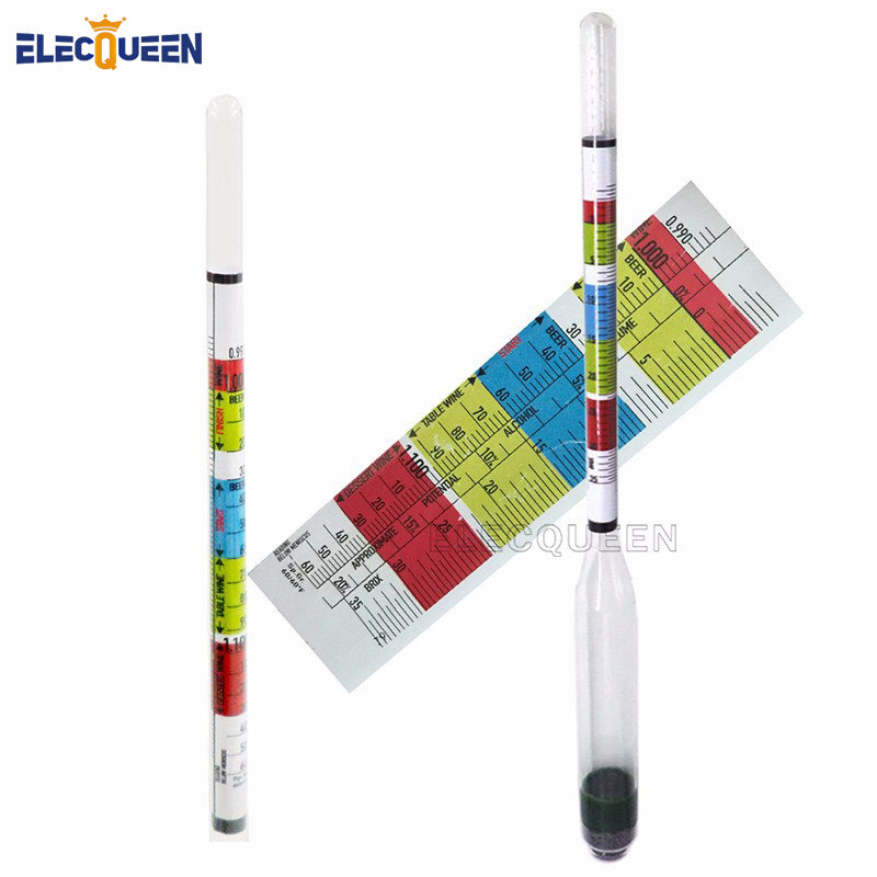 3 Scale Hydrometer For Wine Be - Wine Beer And Cider บทวิจารณ์และราคา