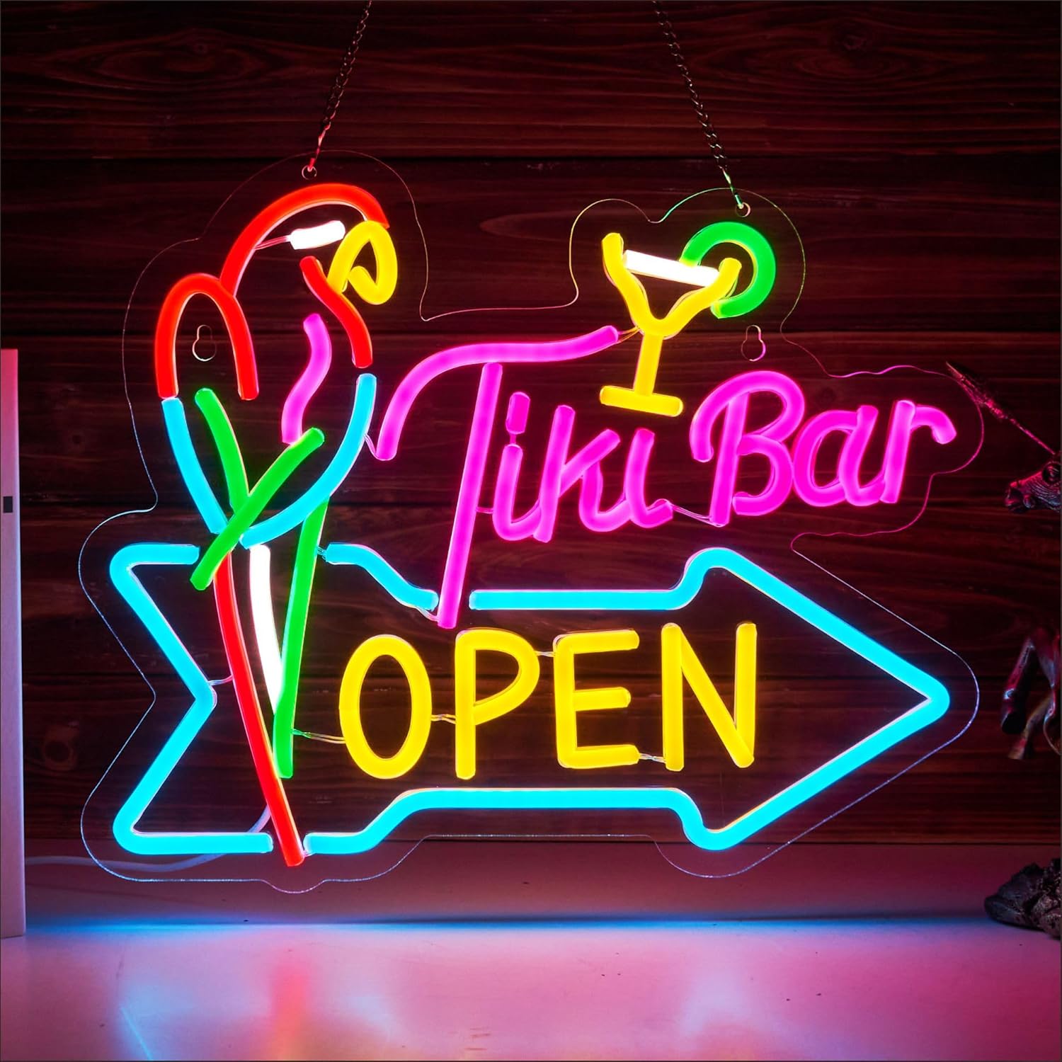 Bar Open Neon Sign Business Ar - Beer & Wine Jockey Plaza Shopping บทวิจารณ์และราคา