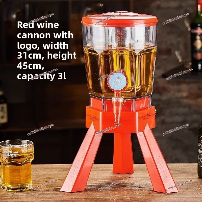 3 Liter Beer Keg with Tap Wine - Wine Draft Beer บทวิจารณ์และราคา