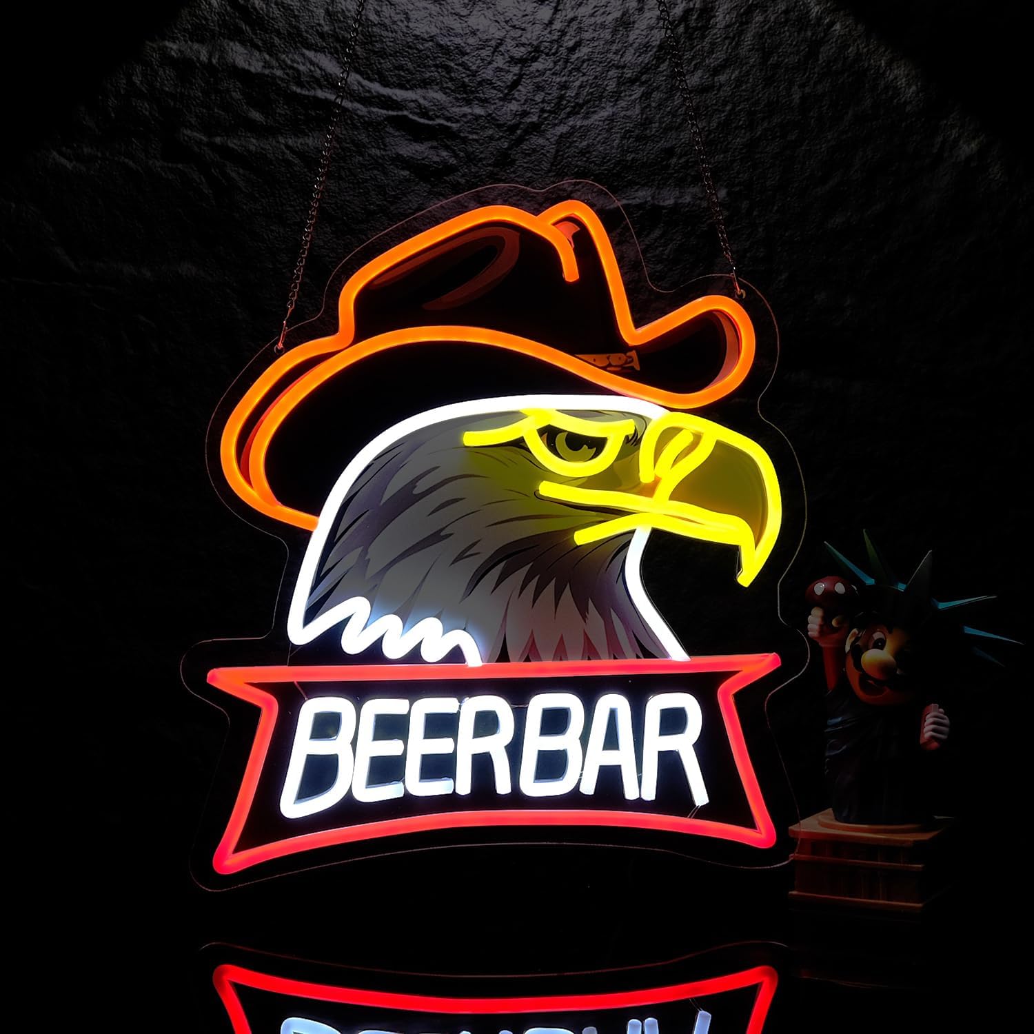 Beer Bar Neon Sign Business Ar - Beer & Wine Jockey Plaza Shopping บทวิจารณ์และราคา