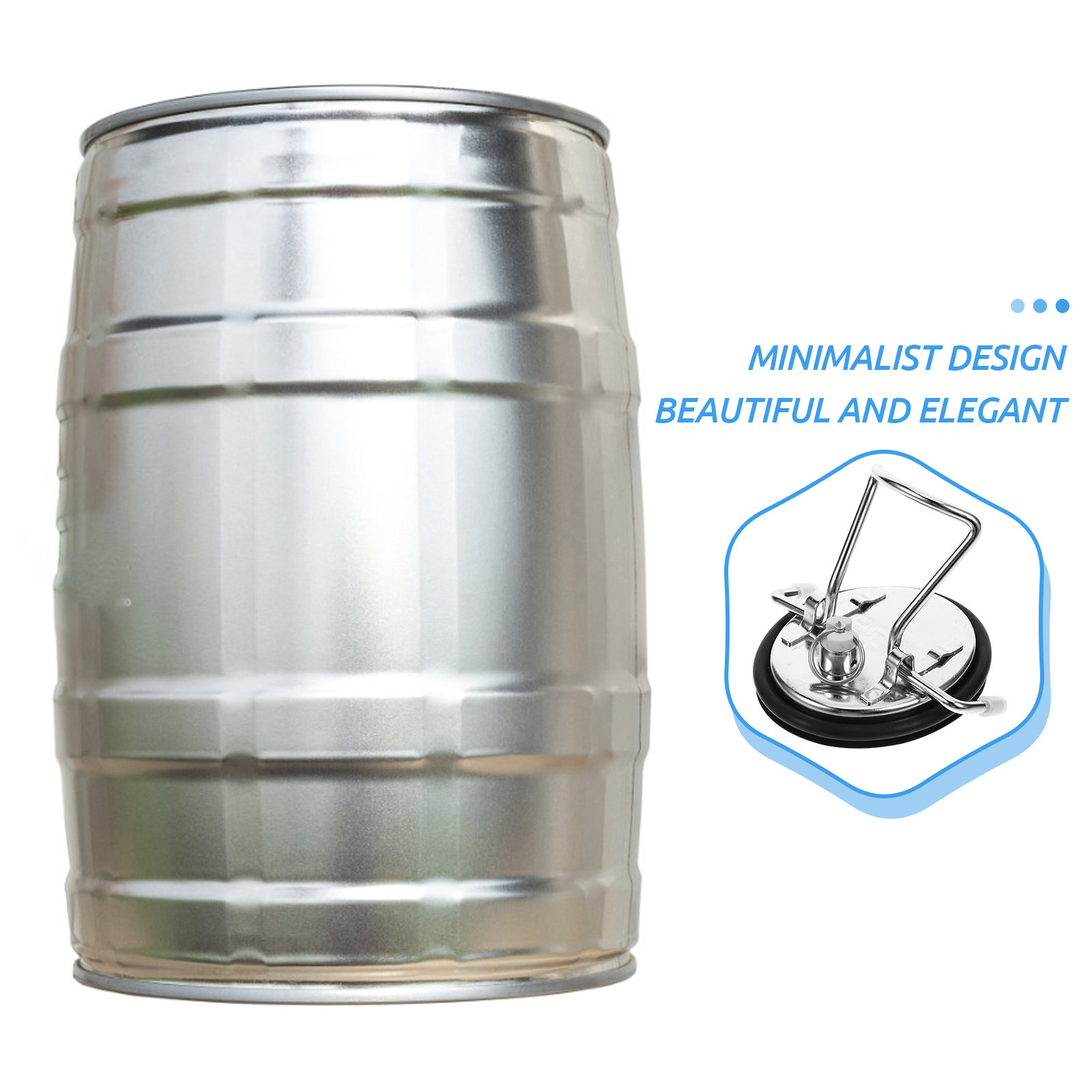 Stainless Steel Beer Keg Lid f - Wine Beer And Cider บทวิจารณ์และราคา