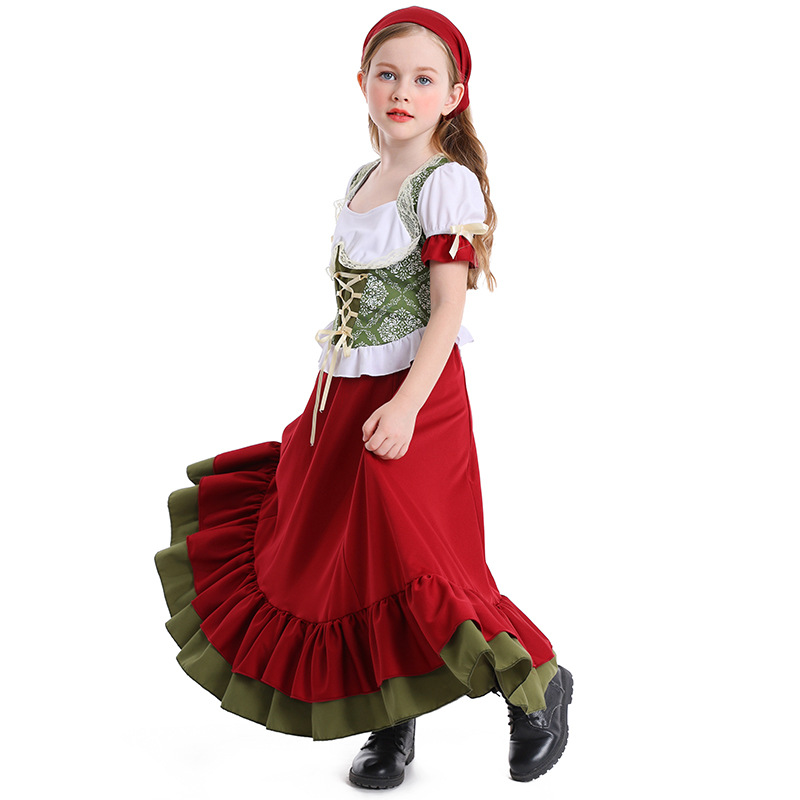 Oktoberfest Kids Costume Bavar - Wine Beer Festival บทวิจารณ์และราคา