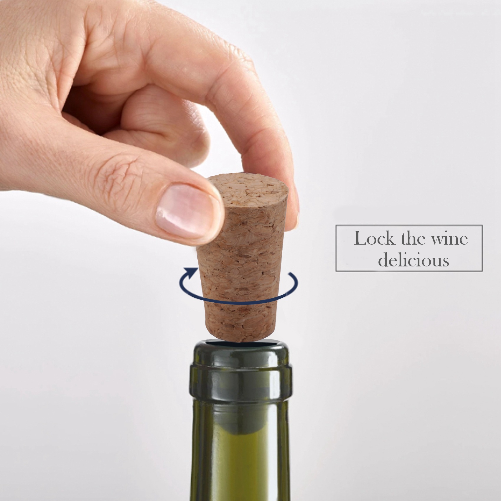 A01F-Wood Bottle Stopper,Soft  - Craft Beer & Wine U- บทวิจารณ์และราคา