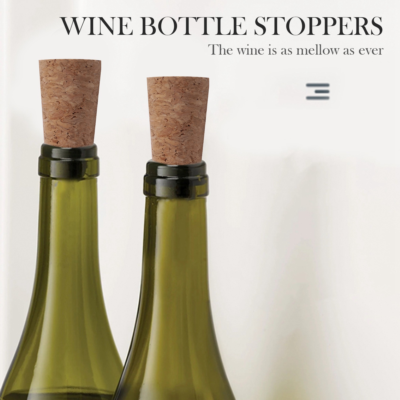 A01F-Wood Bottle Stopper,Soft  - Craft Beer & Wine U- บทวิจารณ์และราคา