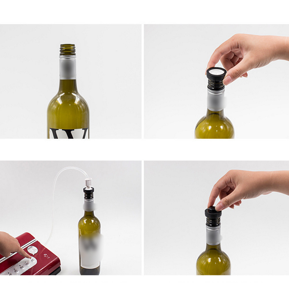 Food Grade Silicone Wine Bottl - Wine Beer And Cider บทวิจารณ์และราคา
