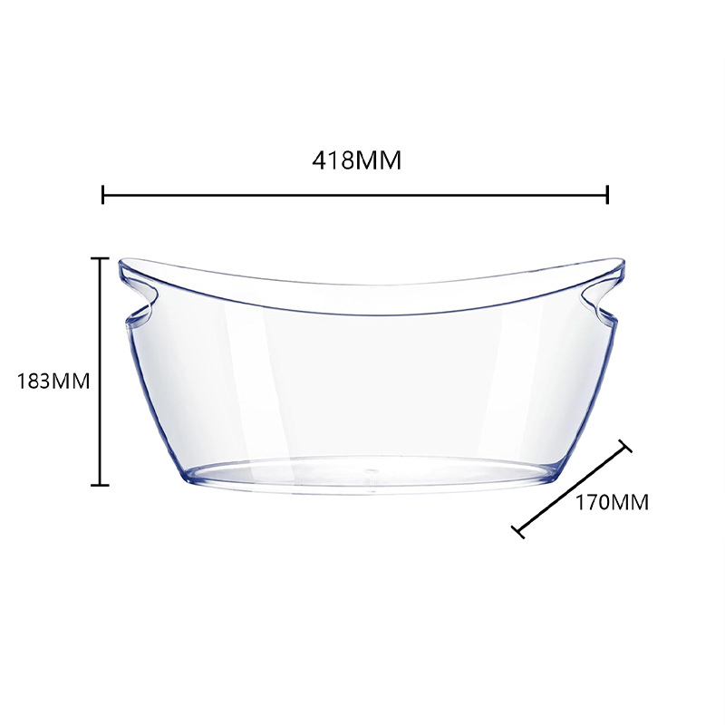 5L Plastic Ice Bucket with Car - Ice Bucket Silver บทวิจารณ์และราคา