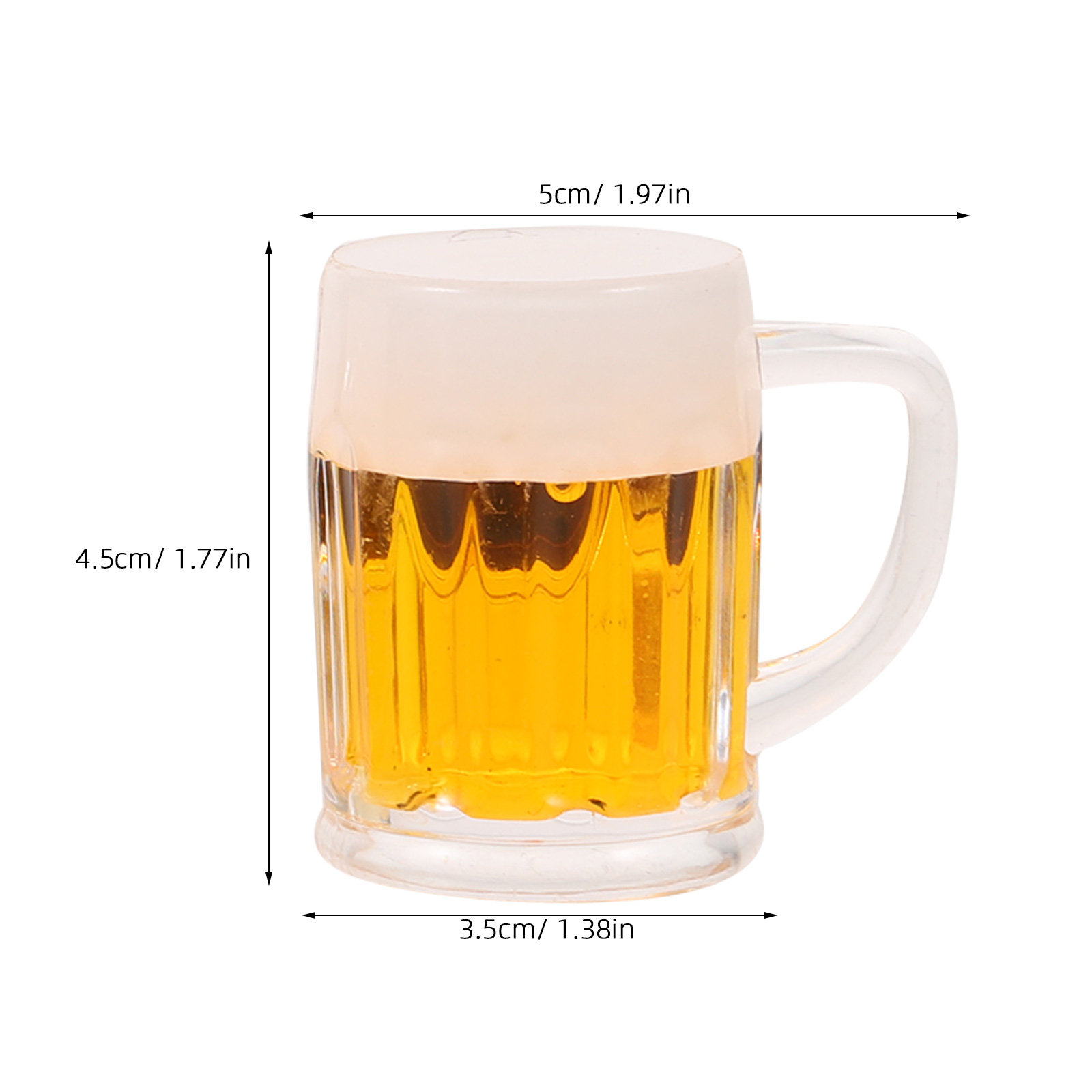 3Pcs Beer Glass Ornament Charm - Craft Beer & Wine U- บทวิจารณ์และราคา