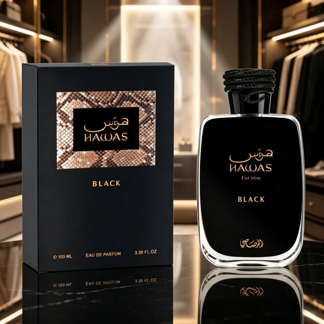 Rasasi Hawas Black EDP | Snake - Wine&Beer Help บทวิจารณ์และราคา