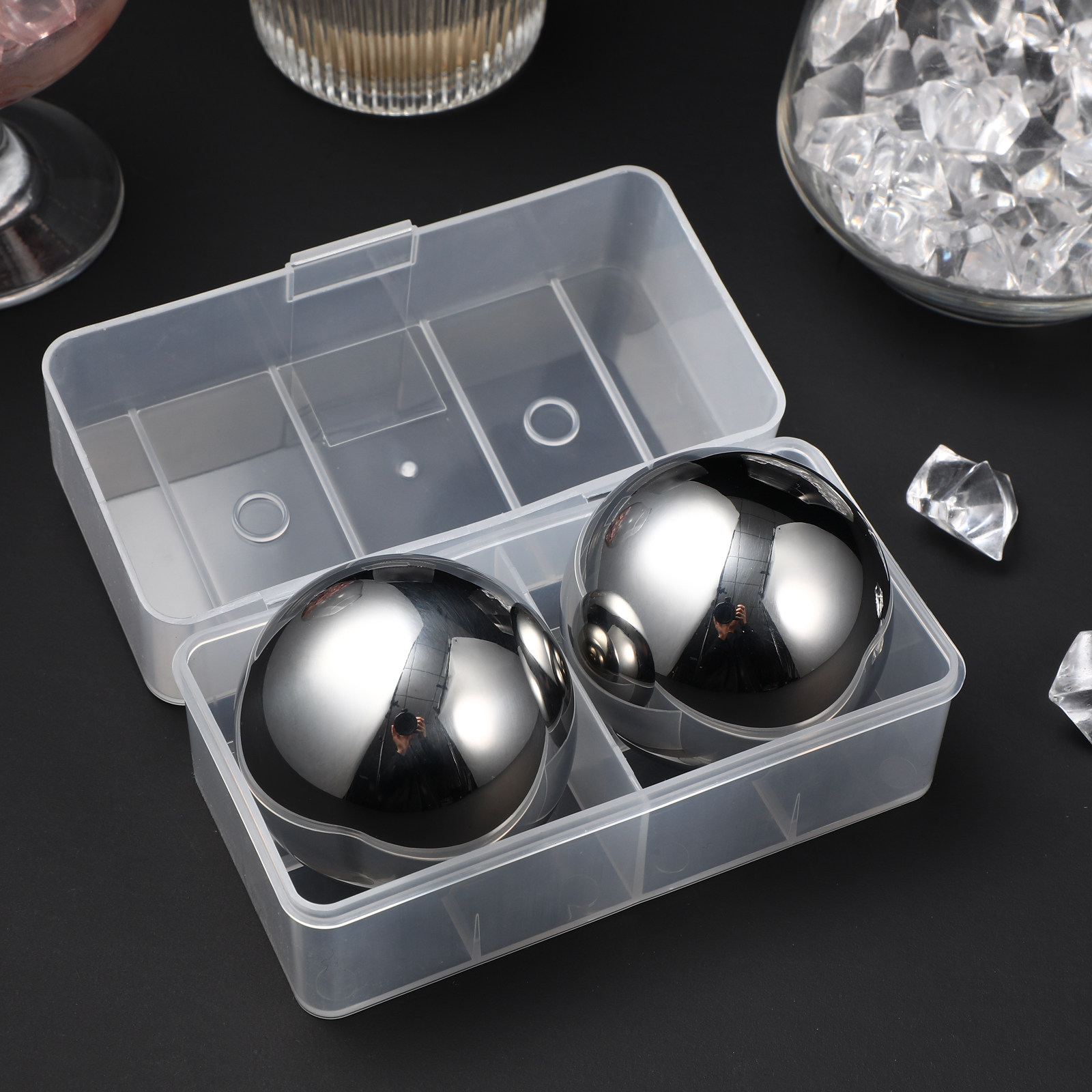2Pcs Stainless Steel Whiskey S - Wine Beer The Whiskey บทวิจารณ์และราคา