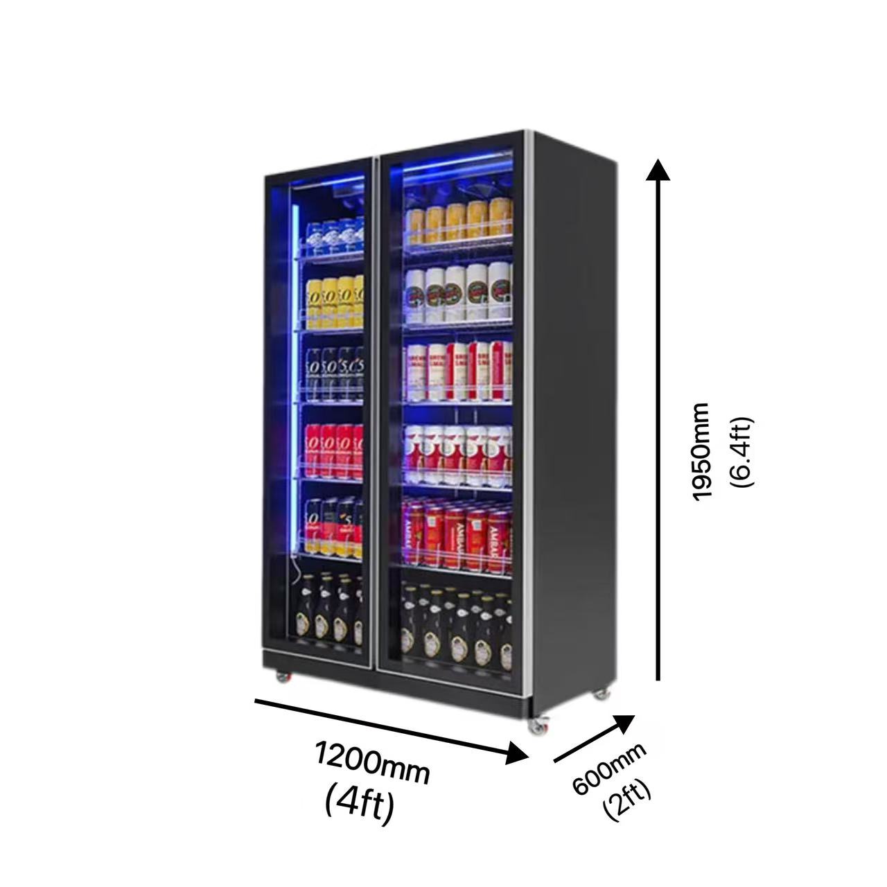 Double-door Air-cooled Refrige - Beer & Wine Jockey Plaza Shopping บทวิจารณ์และราคา