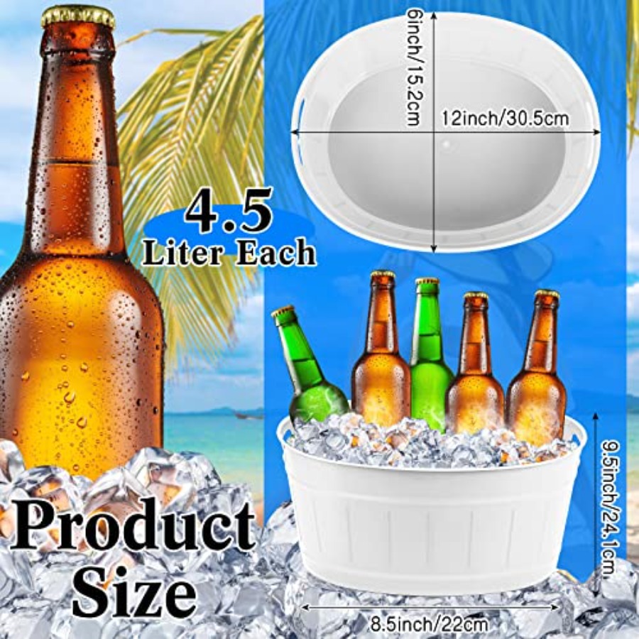 Didaey Ice Buckets for Parties - Ice Bucket Silver บทวิจารณ์และราคา